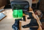 The whole package - LC9 2 holsters 3 magazines 172 rds plunking ammo 21 rds defense ammo Pluss cases and gun case