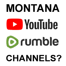 Where can I find a list of the best Montana YouTube & Rumble video channels related to guns, gear and ammo?